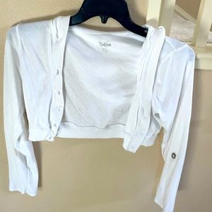 Justice long sleeve shrug